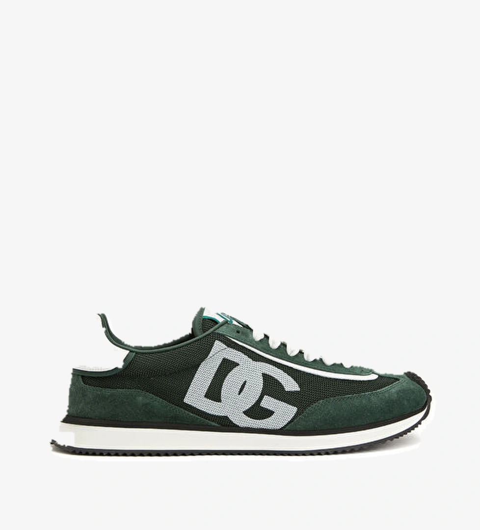 Dolce&gabbana Beyaz Yeşil Erkek Deri Sneaker model görseli