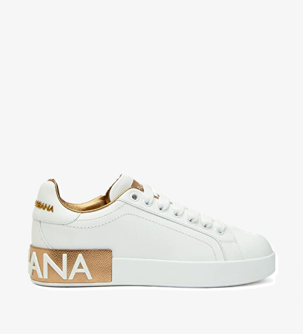 Dolce&gabbana Portofino Beyaz Kadın Deri Sneaker model görseli
