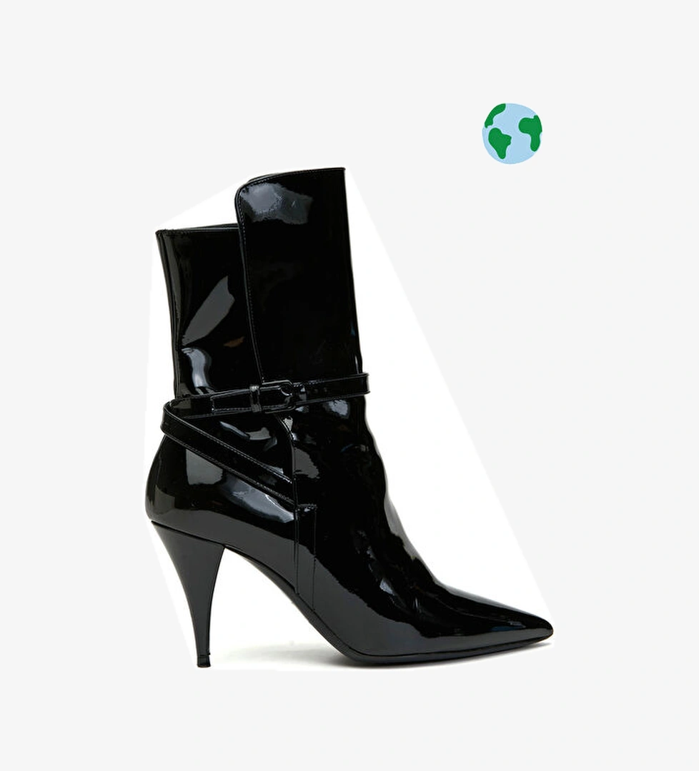Saint Laurent Topuklu Çizme - Görsel 1