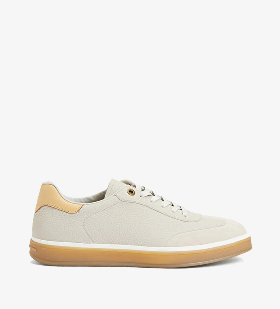 Network Network Bej Erkek Deri Sneaker Beymen'de! Bej - 1. görsel