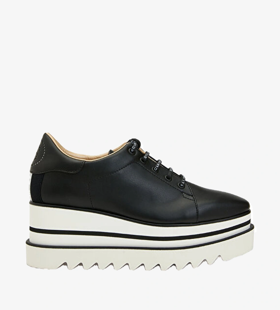 Stella Mccartney Sneak-Elyse Platform Siyah Kadın Sneaker model görseli