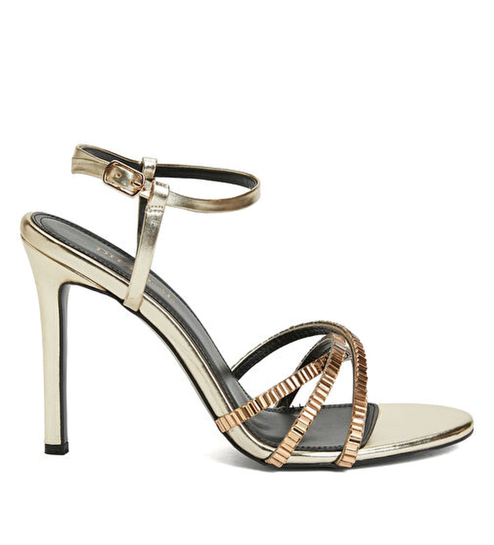 Divarese Divarese Gold SANDALET Beymen'de! Gold - 1. görsel