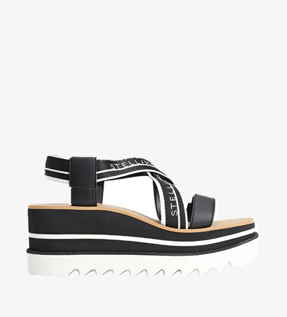 Stella Mccartney Siyah Kadın Sandalet model görseli