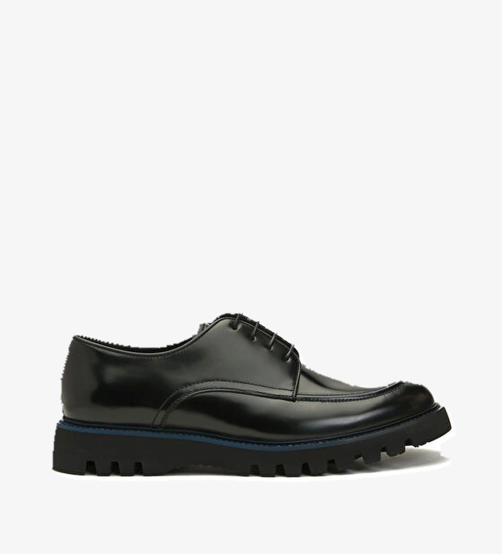 Barrett Siyah Erkek Deri Ayakkabı model görseli