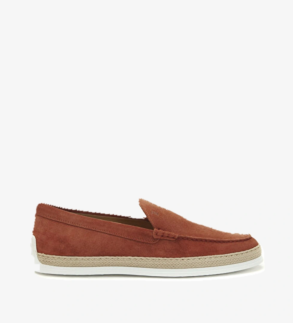 Tod's Taba Erkek Süet Loafer model görseli