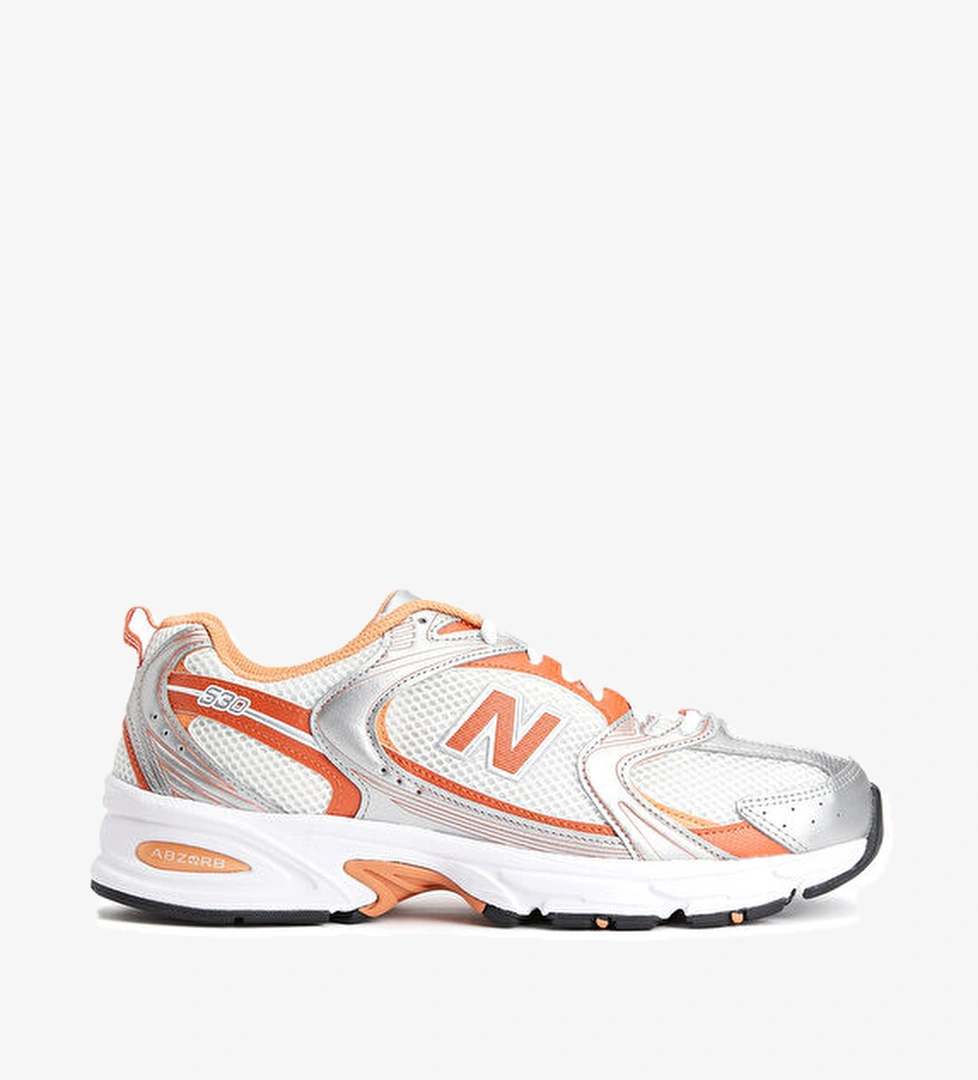 New Balance 530 Turuncu Beyaz Erkek Sneaker model görseli