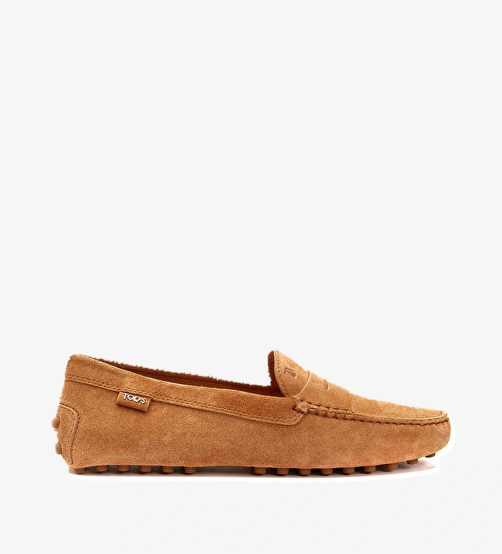 Tod's Taba Kadın Süet Loafer model görseli