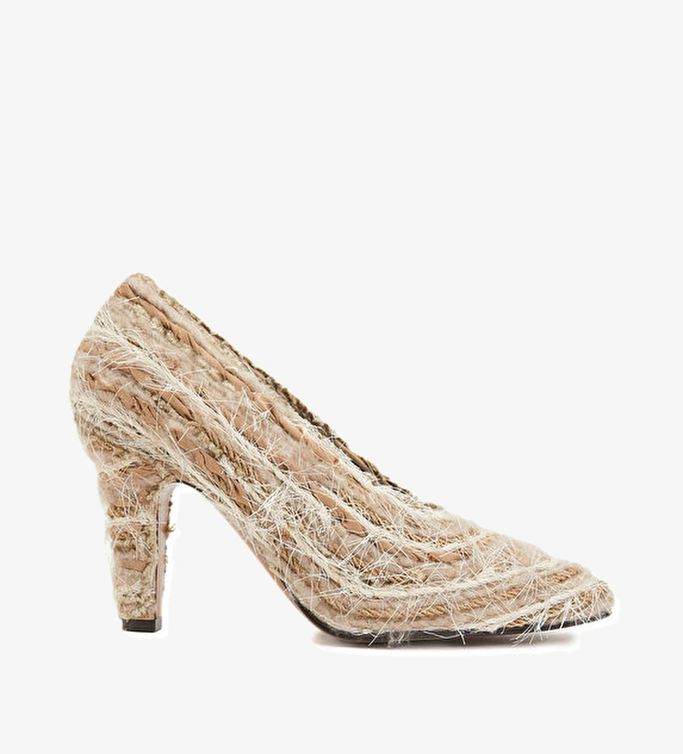 The Row Prudens Bej Topuklu Ayakkabı model görseli