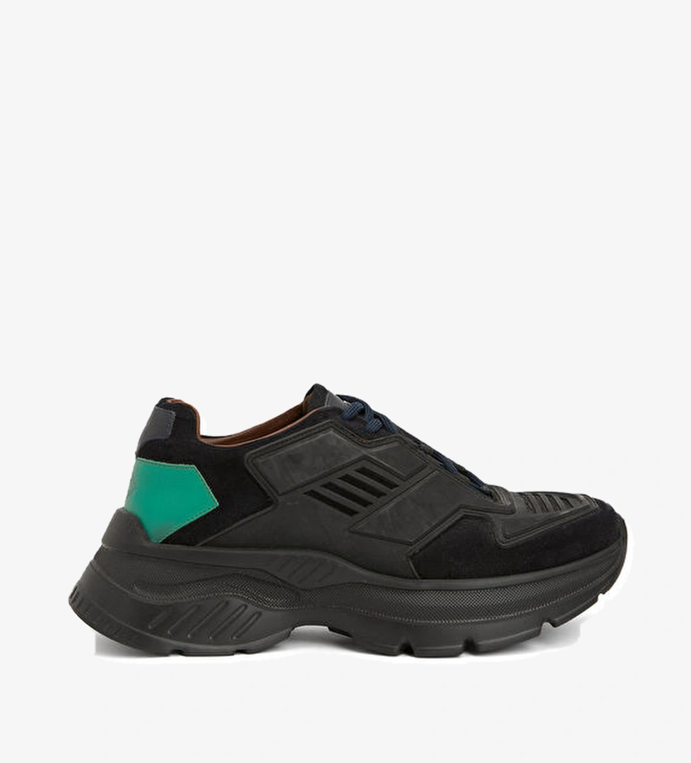 Siyah Erkek Deri Ayakkabı - Görsel 1