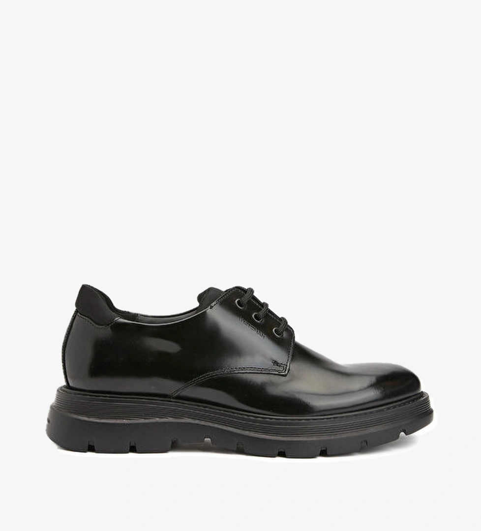 Siyah Erkek Deri Loafer - Görsel 1