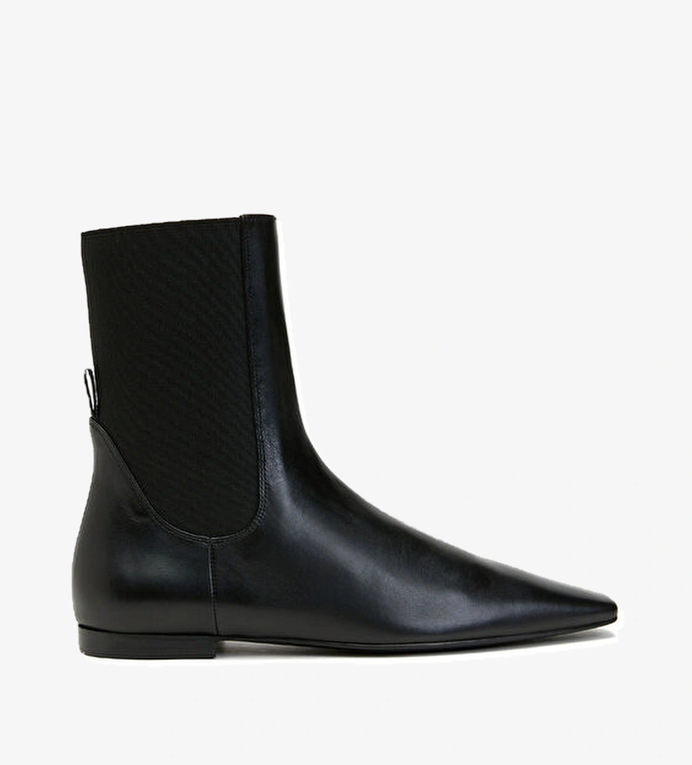 Toteme Siyah Kadın Deri Bot model görseli