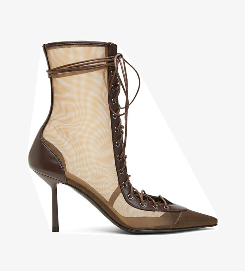 Le Silla Colette Koyu Kahverengi Kadın Bot model görseli