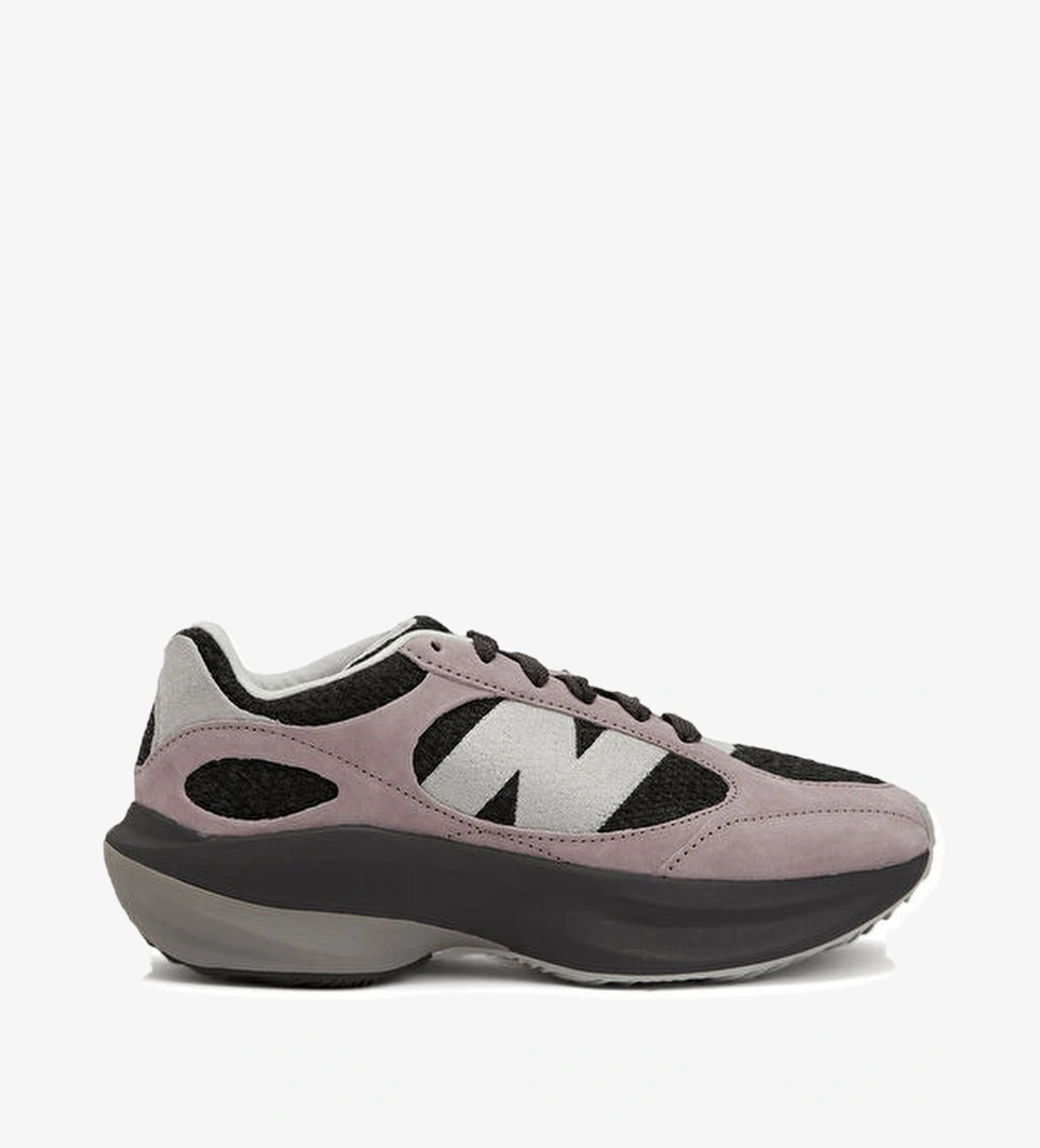 New Balance Warped Siyah Mor Erkek Süet Sneaker model görseli