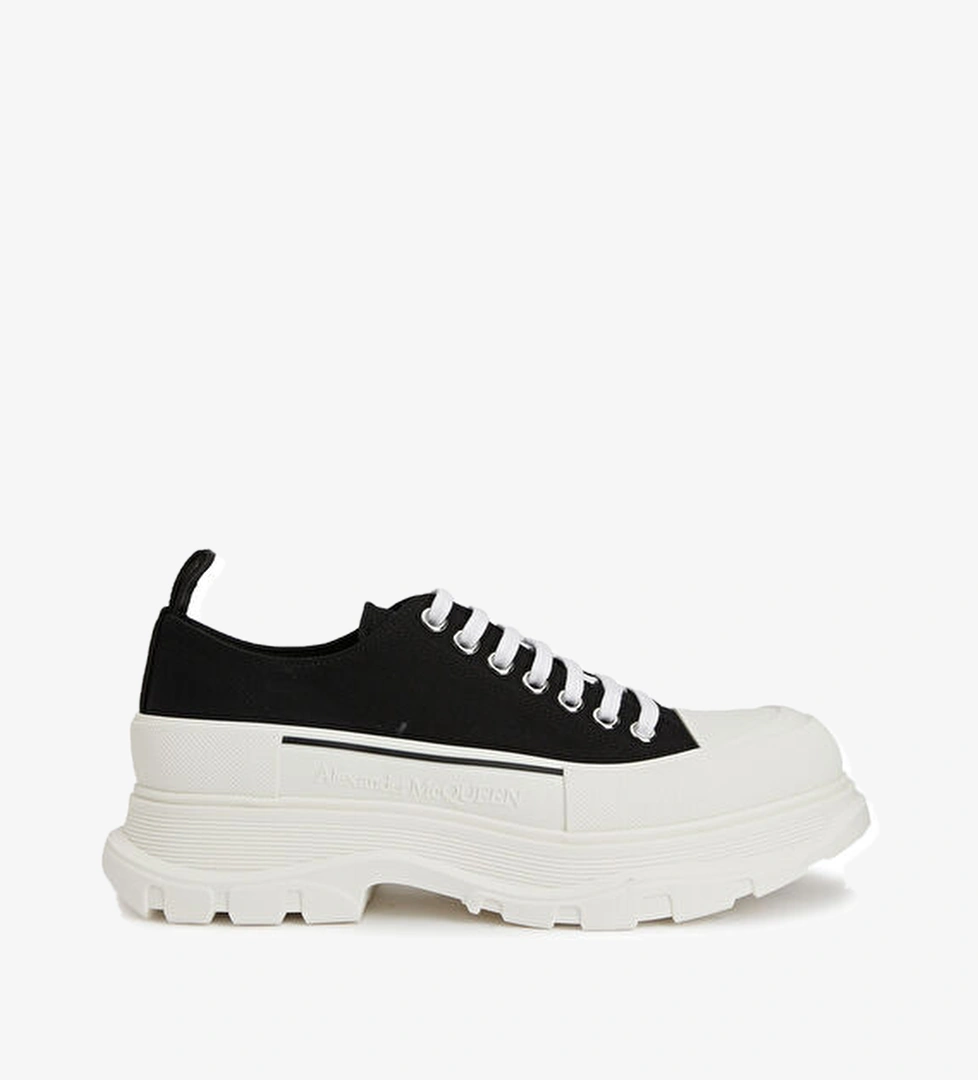 Mcqueen Siyah Beyaz Erkek Sneaker model görseli