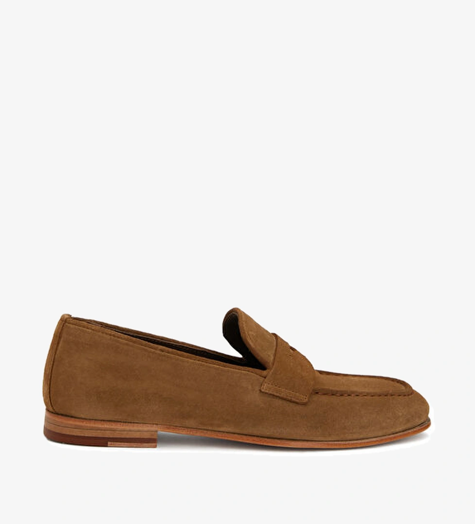 Beymen Collection Kamel Kadın Süet Loafer model görseli