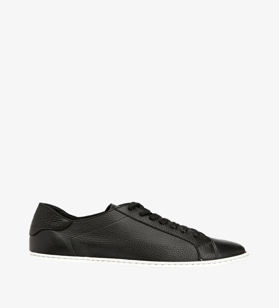 Beymen Collection Siyah Erkek Deri Sneaker model görseli