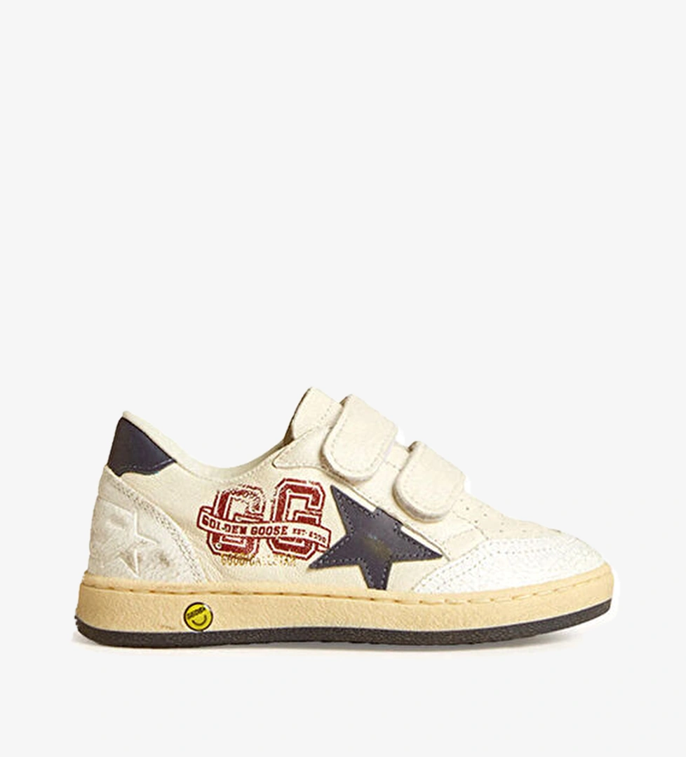 Golden Goose Ballstar Kırık Beyaz Kız Çocuk Sneaker model görseli