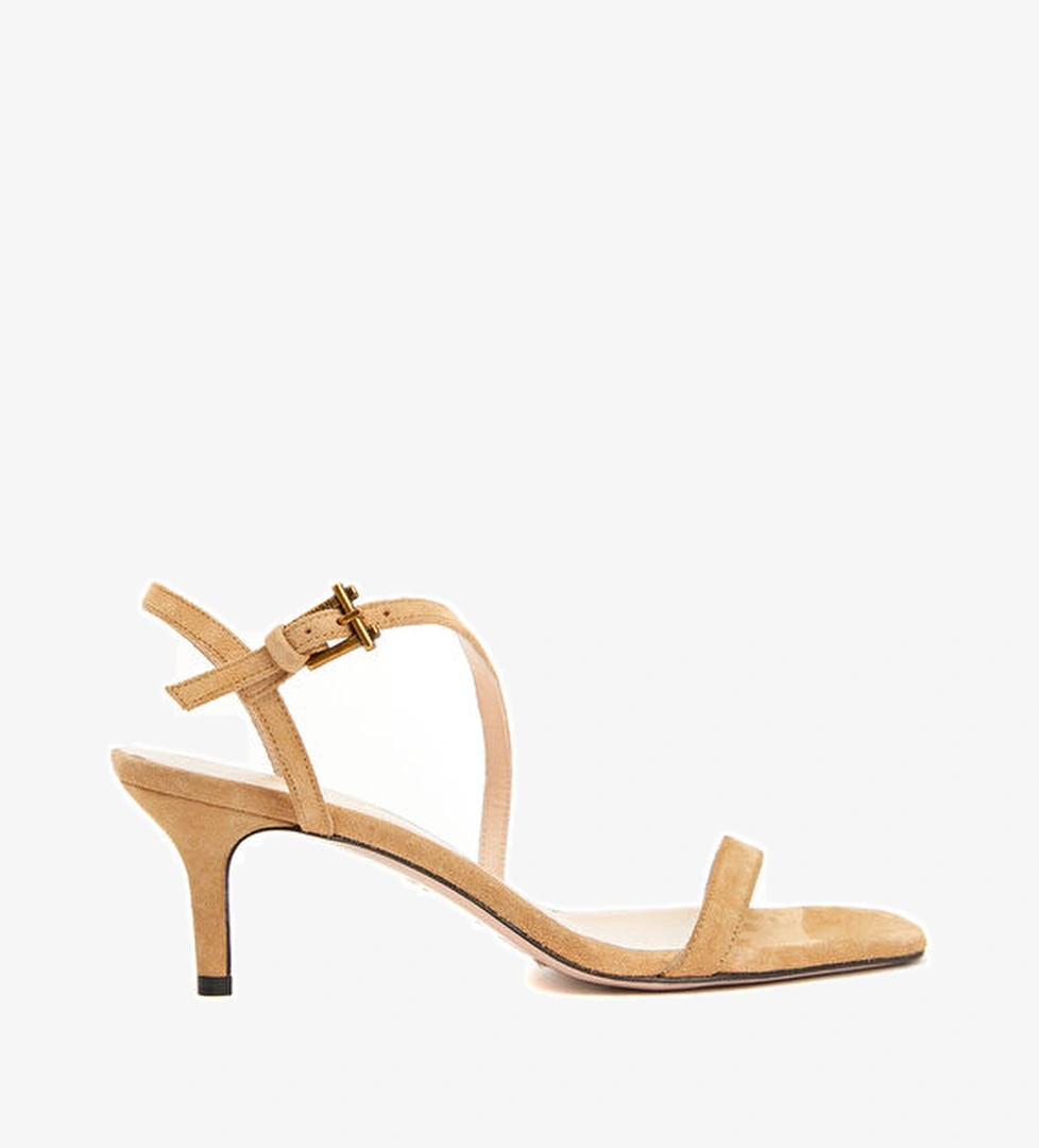 Beymen Collection Camel Kadın Süet Sandalet model görseli