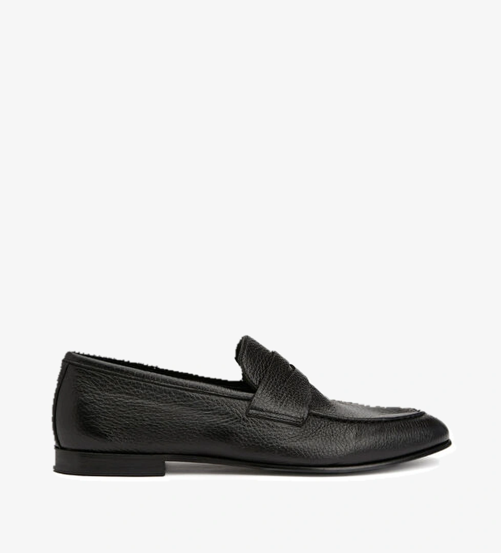 Beymen Collection Siyah Erkek Deri Loafer model görseli