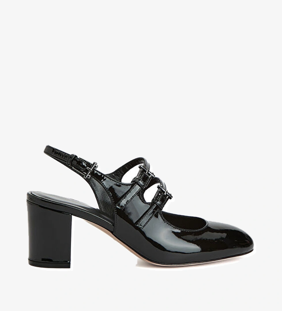 Beymen Collection Siyah Kadın Deri Ayakkabı model görseli