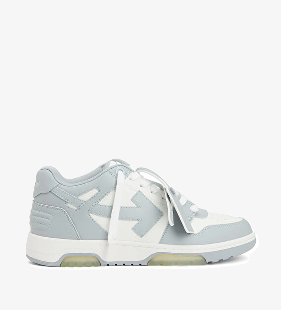 Off-white Gri Beyaz Erkek Deri Sneaker model görseli