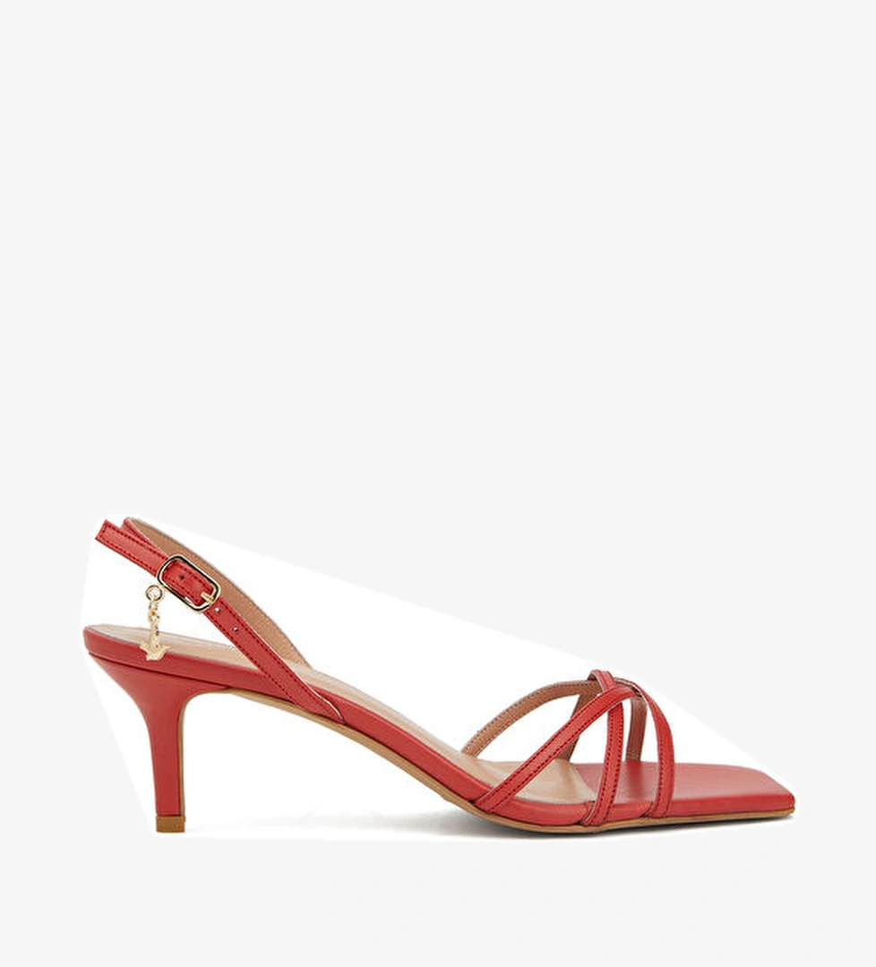 Mercan Kadın Deri Sandalet - Görsel 1