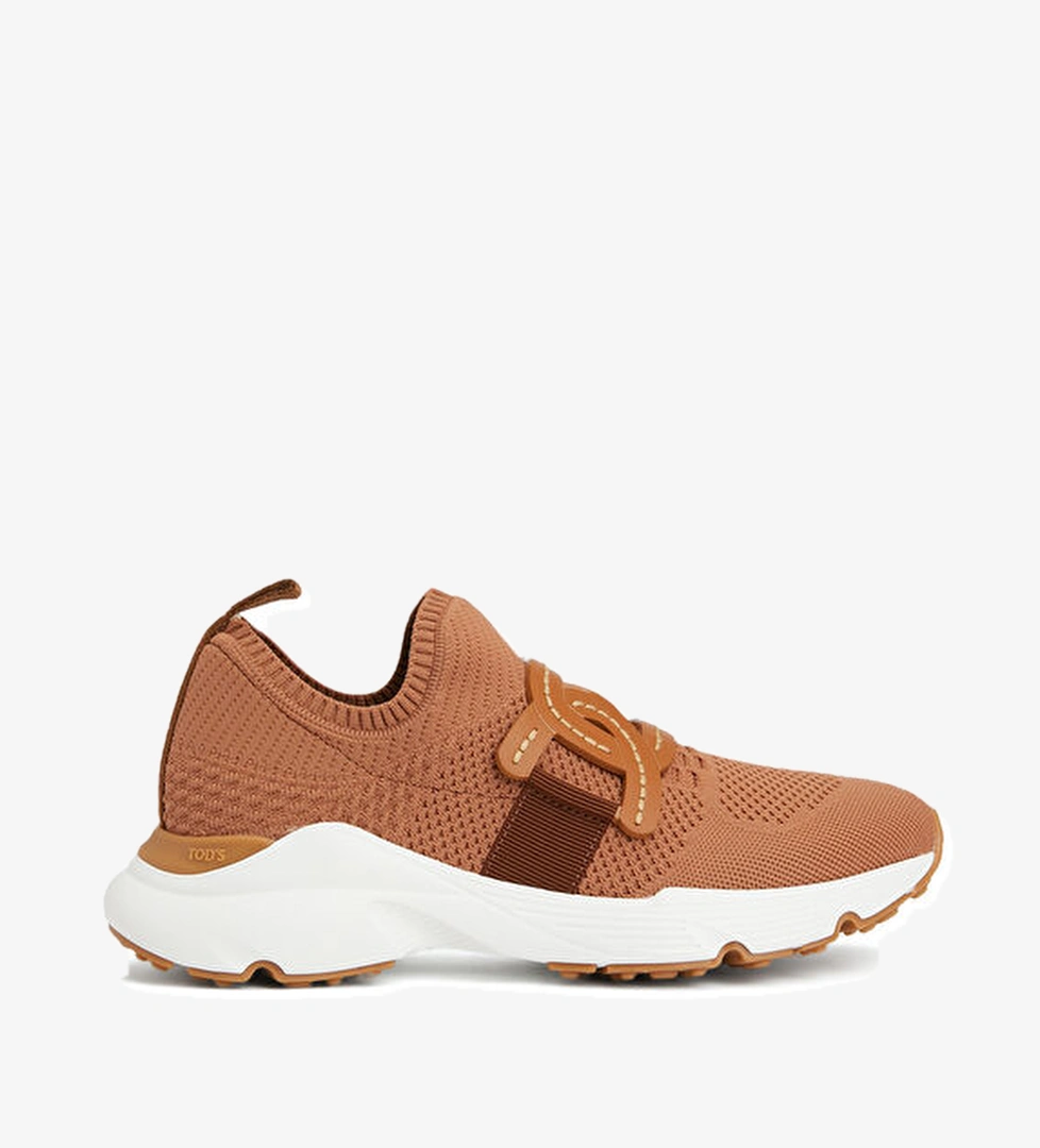 Taba Zincir Detaylı Kadın Sneaker - Görsel 1