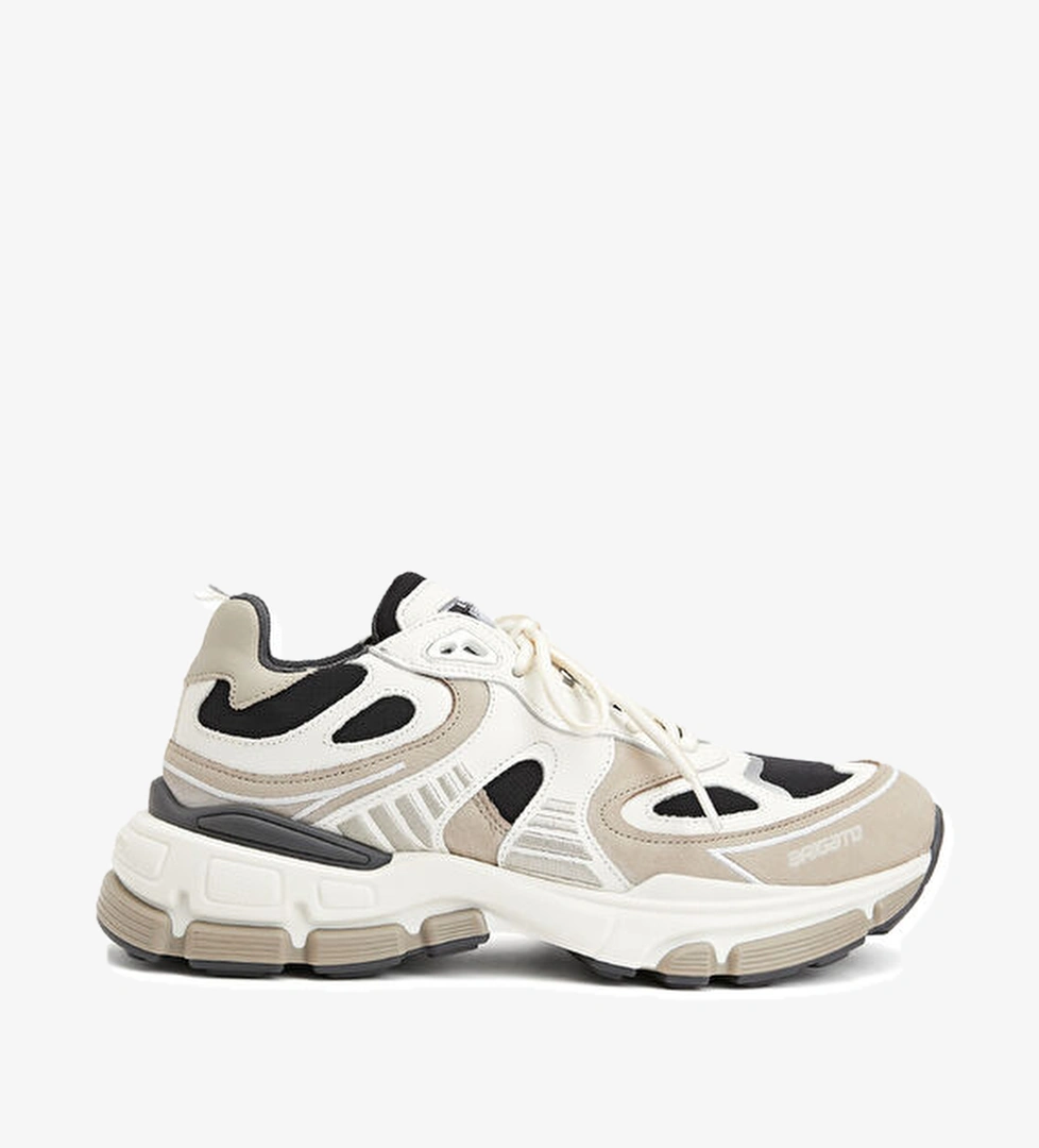 Axel Arigato Sphere Runner Bej Siyah Kadın Deri Sneaker model görseli