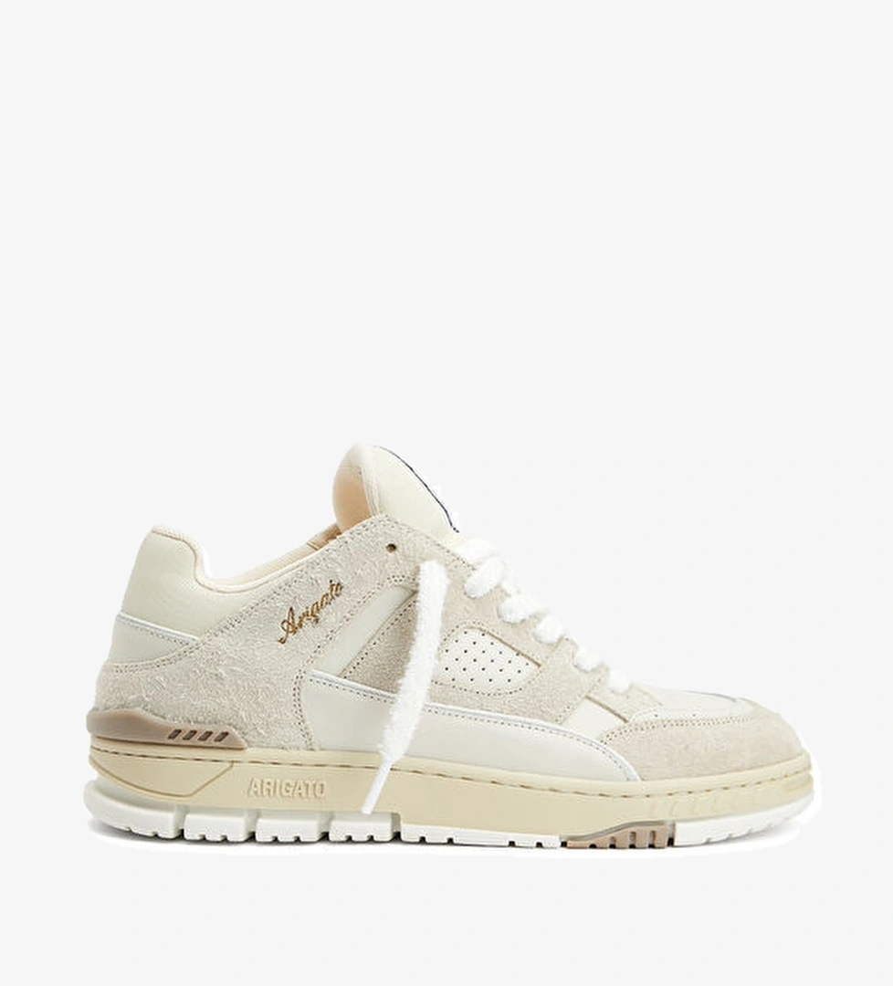 Axel Arigato Area Lo Fluffy Bej Erkek Deri Sneaker model görseli