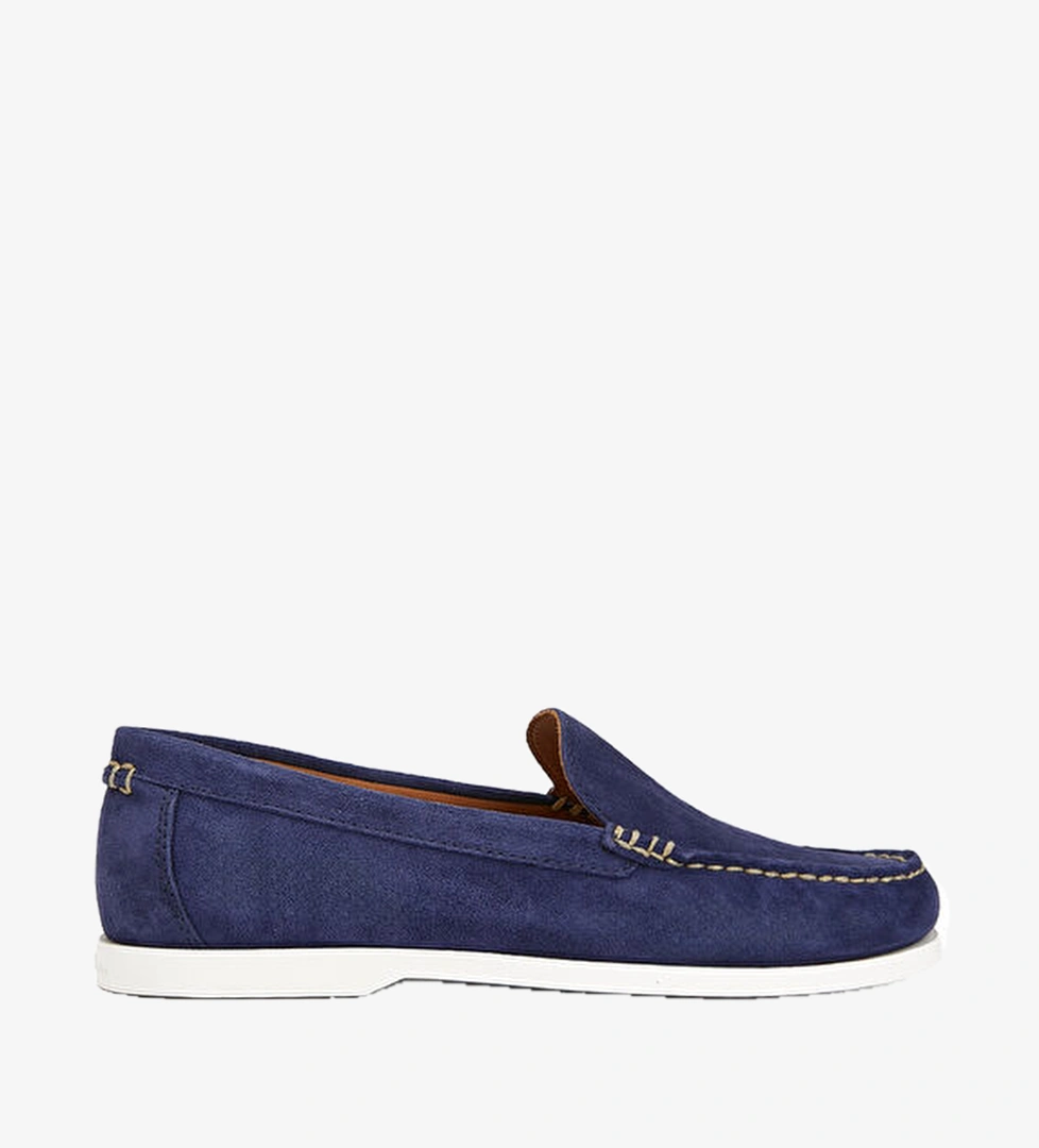 Polo Ralph Lauren Lacivert Erkek Deri Loafer model görseli