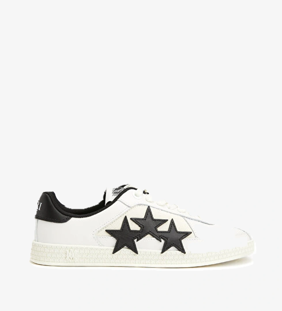 Amiri Amiri Beyaz Siyah Kadın Deri Sneaker Beymen'de! Siyah - 1. görsel