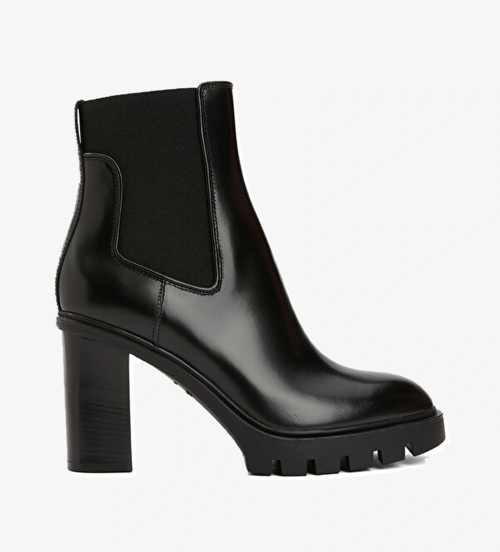 Santoni Santoni Siyah Kadın Deri Bot | Beymen Siyah - 1. görsel