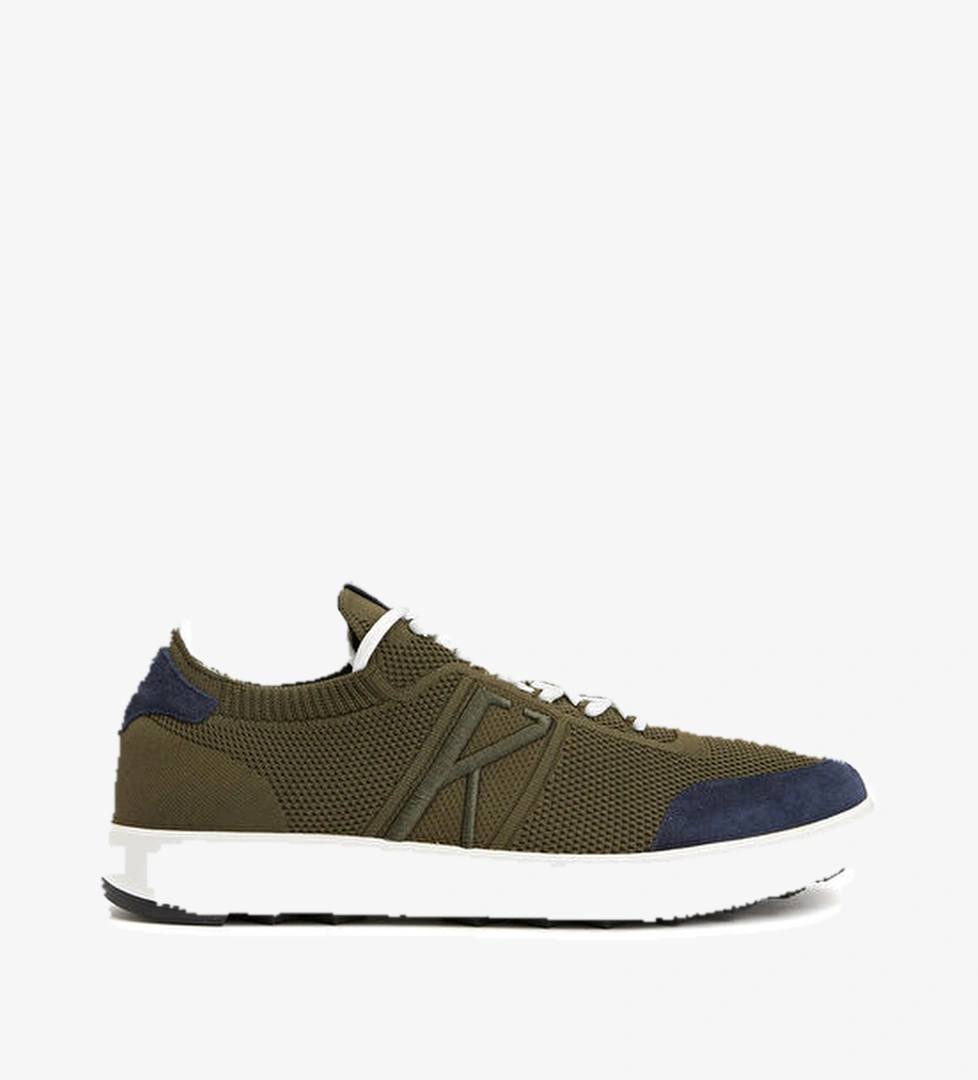 Kiton Haki Mavi Erkek Sneaker model görseli
