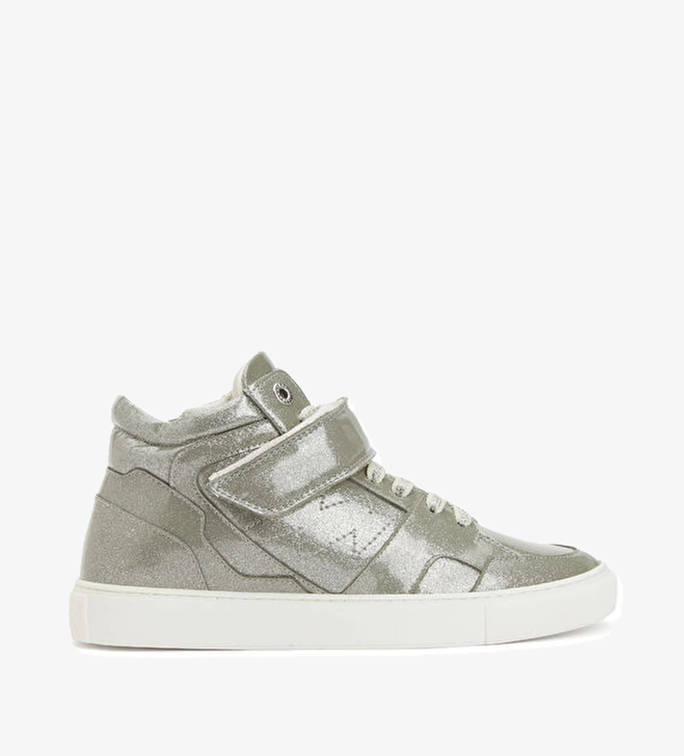 Zadig&voltaire Silver Sim Dokulu Kadın Deri Sneaker model görseli