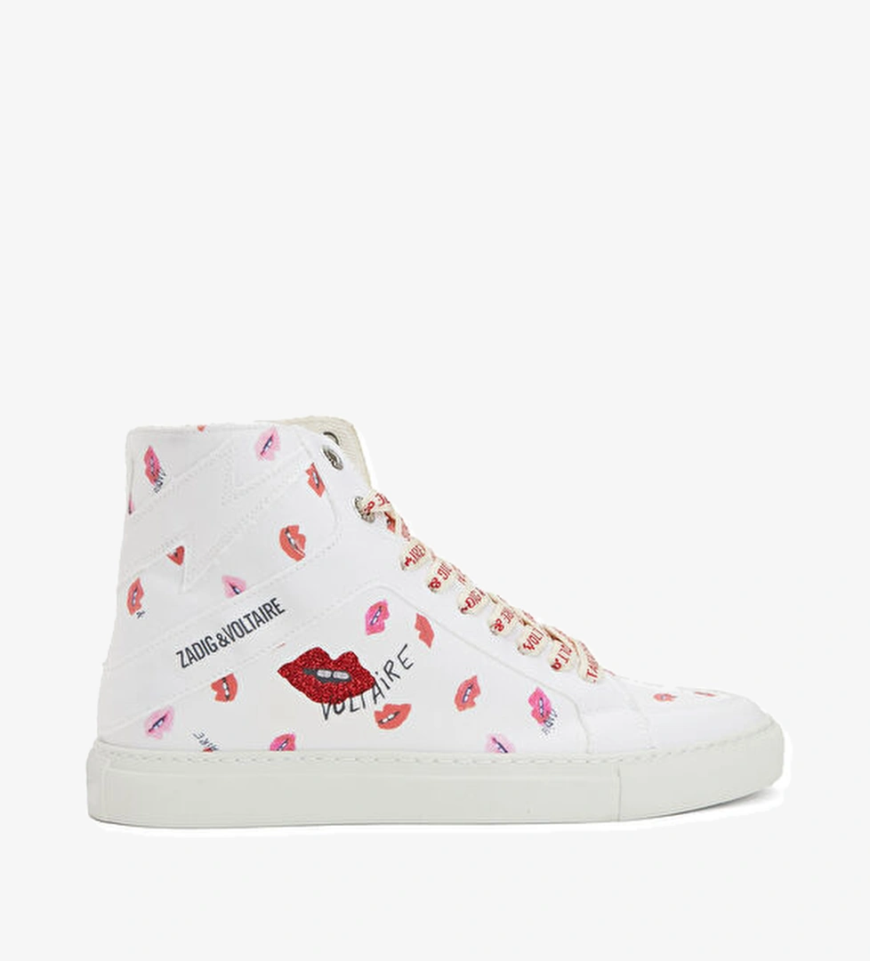 Zadig&voltaire Beyaz Desenli Kadın Sneaker model görseli