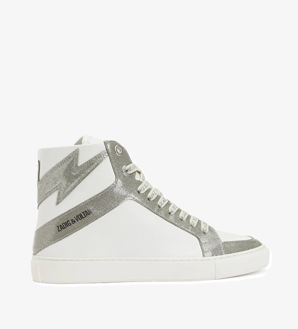 Zadig&voltaire Silver Logo Detaylı Kadın Deri Sneaker model görseli