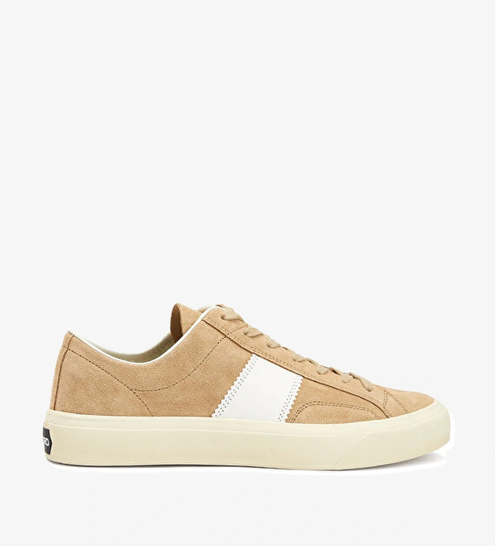 Cambridge Bej Erkek Deri Sneaker - Görsel 1