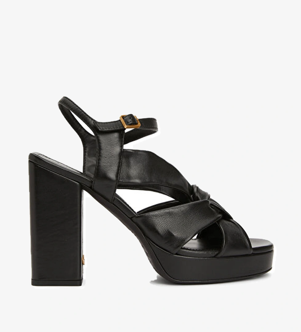 Zadig&voltaire Forget Me Siyah Kadın Deri Topuklu Ayakkabı model görseli