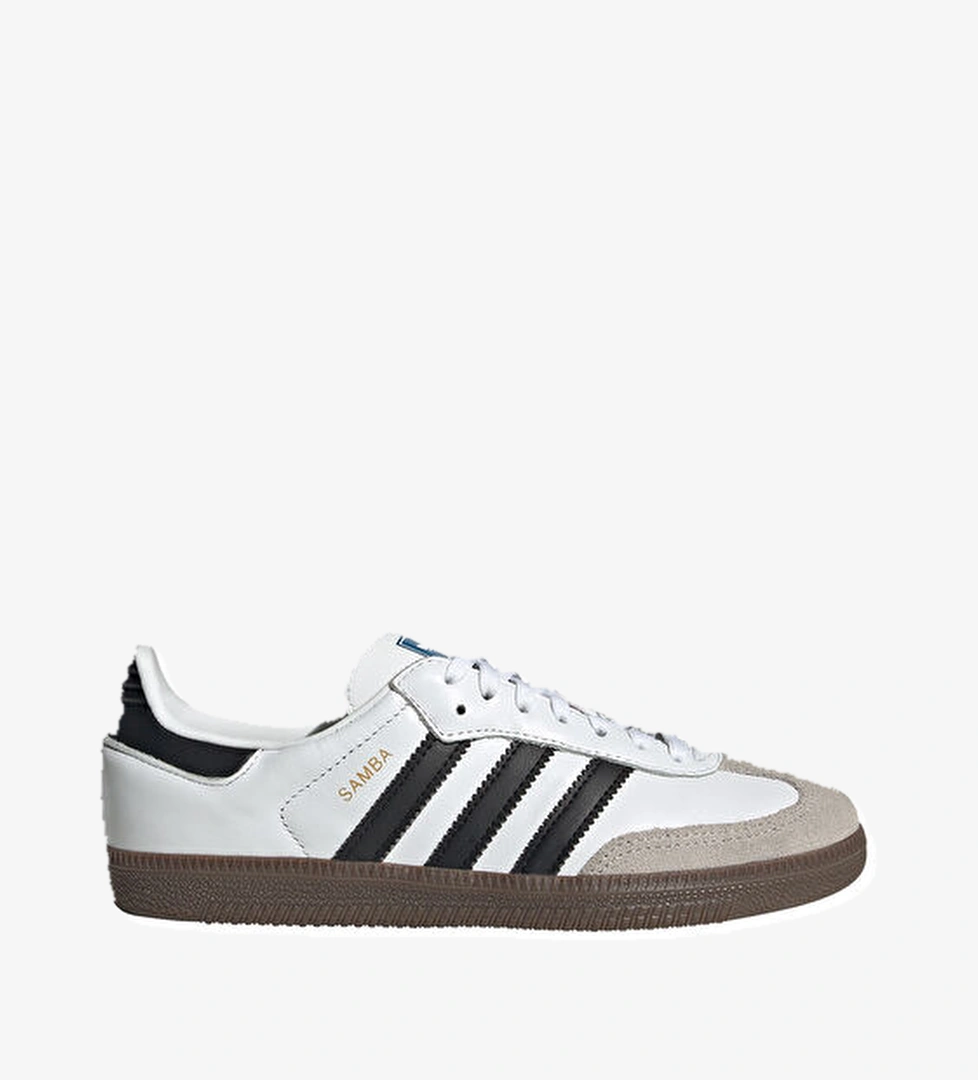 Adidas Samba OG Beyaz Unisex Çocuk Deri Sneaker model görseli