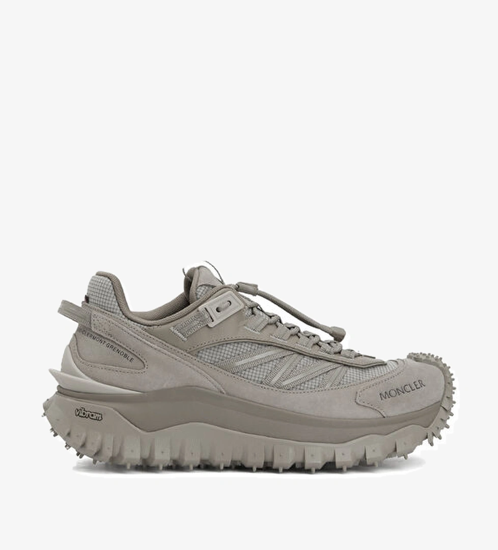 Moncler Trailgrip Koyu Bej Erkek Deri Sneaker model görseli