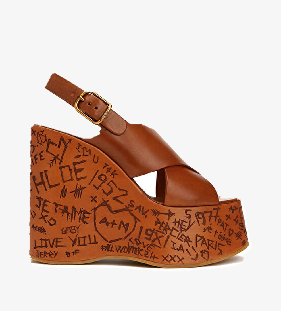 Chloe Taba Kadın Deri Espadril model görseli