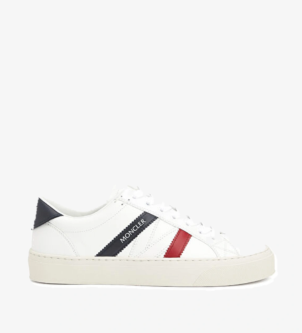 Moncler Moncler Monaco 2 Beyaz Erkek Deri Sneaker model görseli