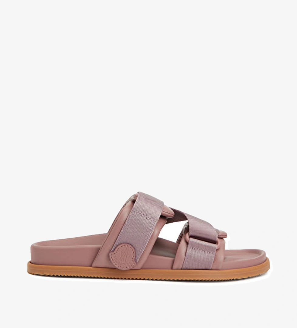 Mon Summer Lila Kadın Deri Terlik - Görsel 1