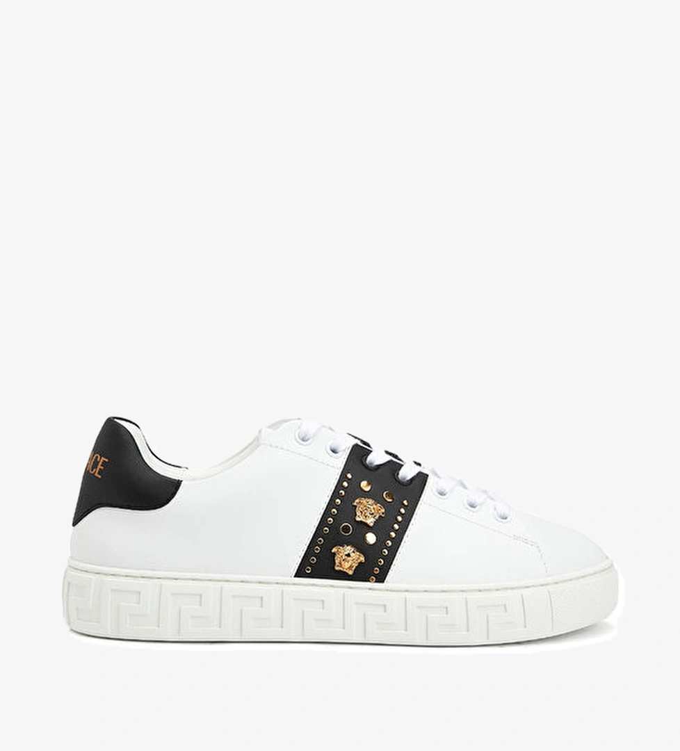 Versace Beyaz Siyah Kadın Sneaker model görseli