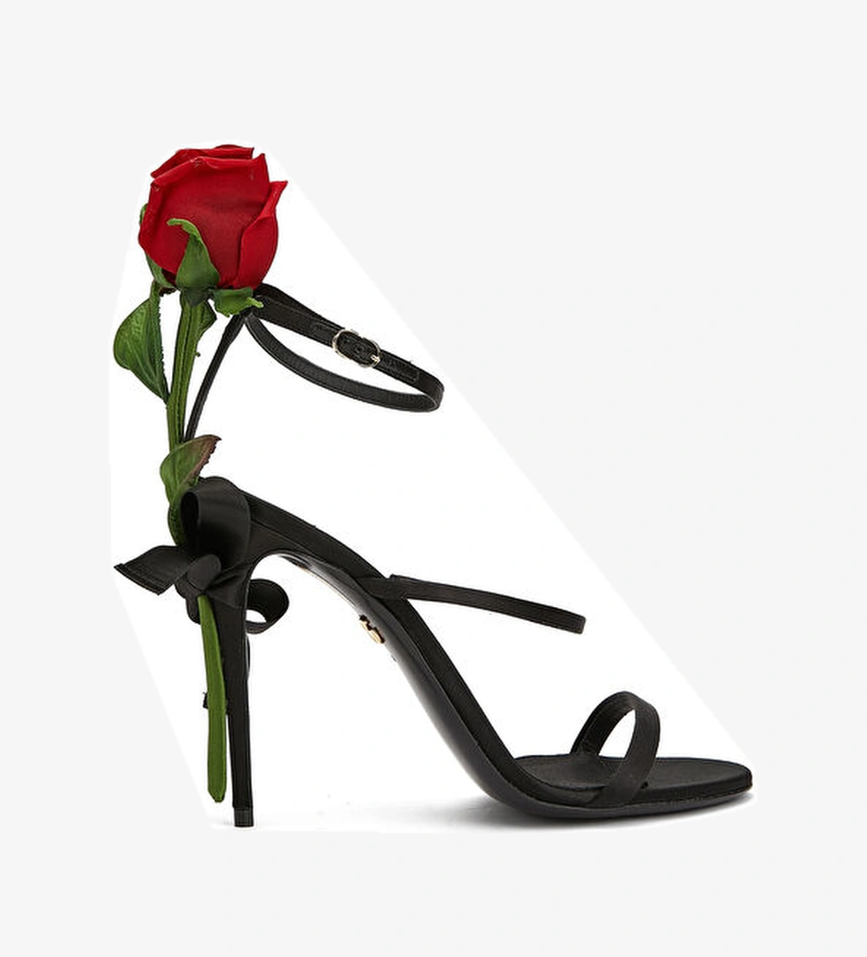 Dolce&gabbana Siyah Kadın Sandalet model görseli