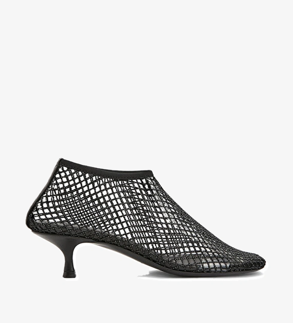 Christopher Esber Siyah Transparan Topuklu Ayakkabı model görseli