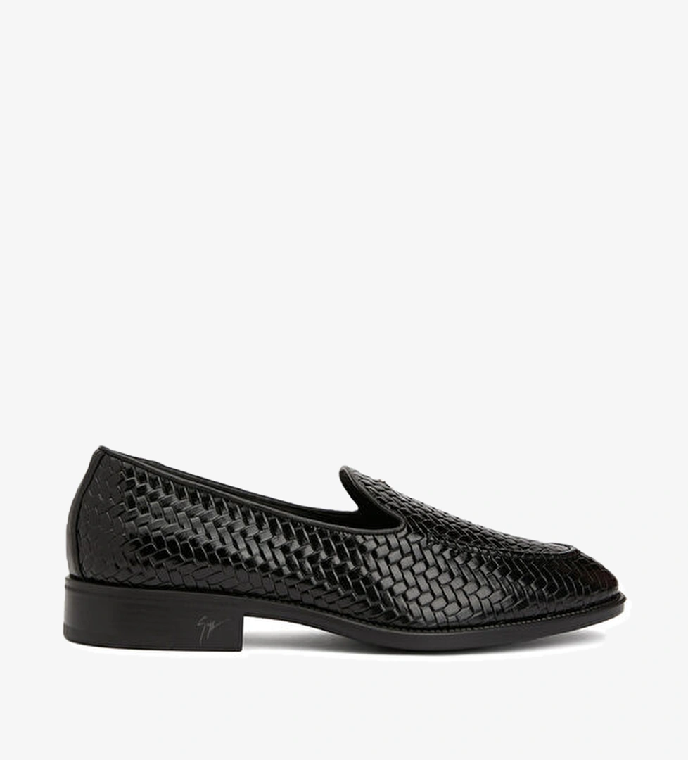 Giuseppe Zanotti Siyah Erkek Deri Loafer model görseli