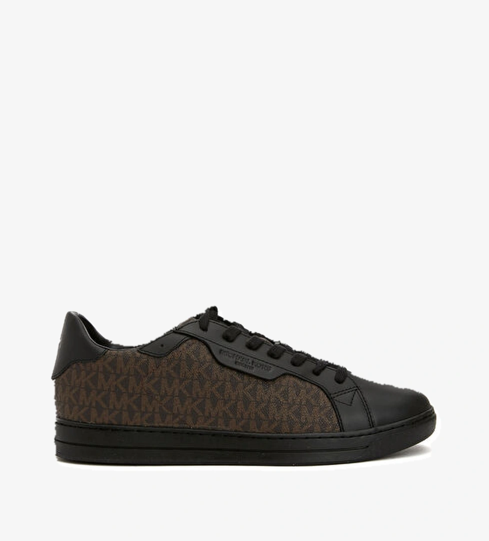 Michael Kors Keating Kahverengi Logo Desenli Erkek Sneaker model görseli