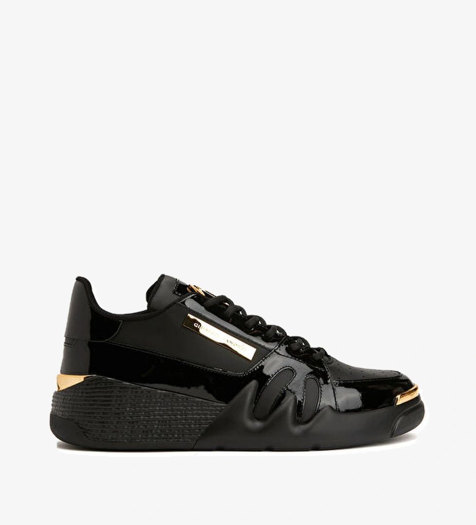 Giuseppe Zanotti Talon Siyah Erkek Deri Sneaker model görseli