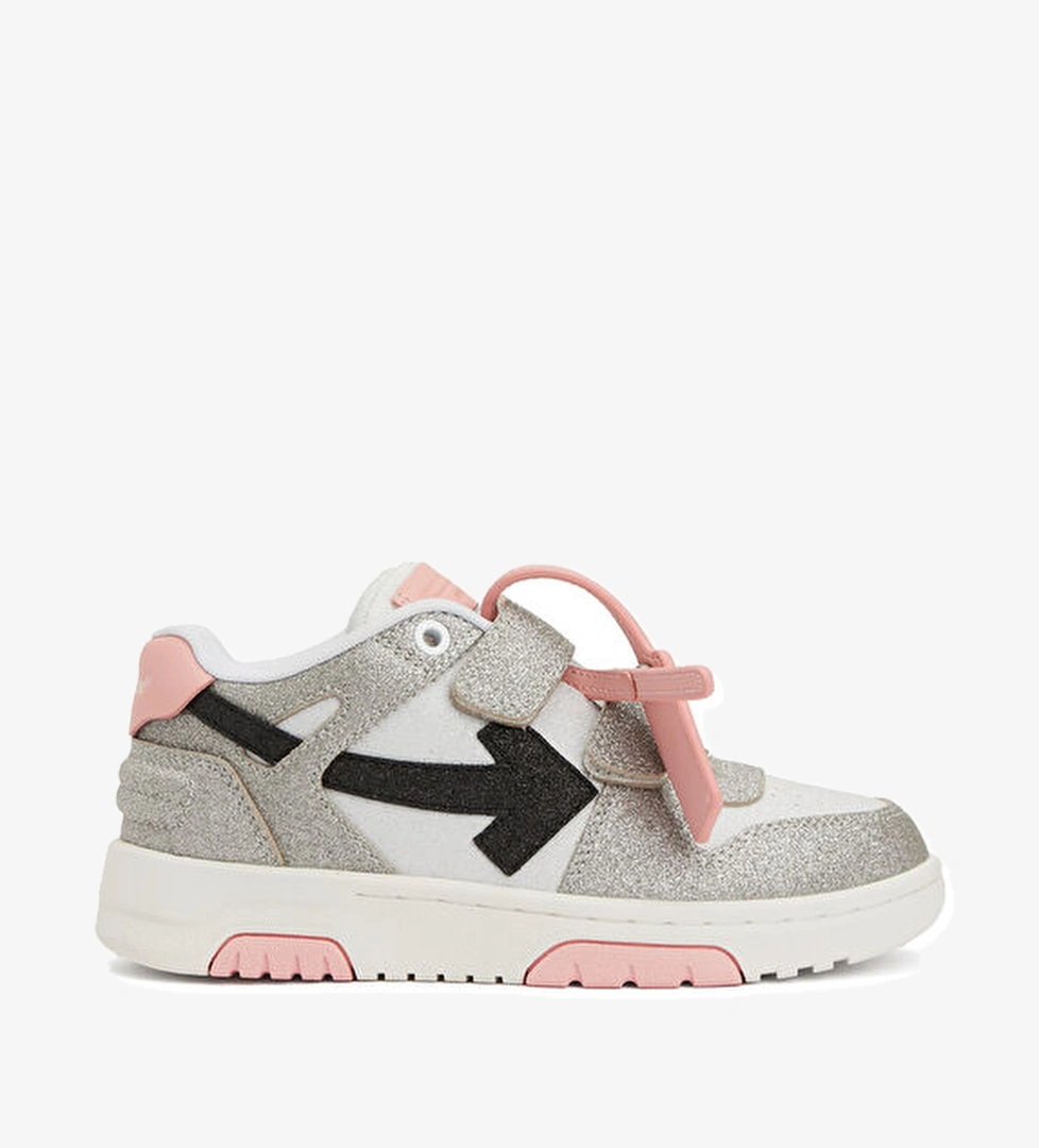 Off-white Pembe Kız Çocuk Deri Sneaker model görseli